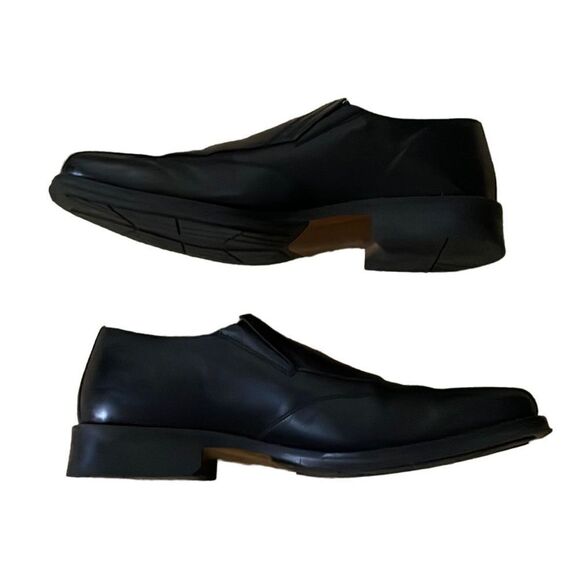 JOHNSTON & MURPHY ~ Men’s Black HEDRICK SLIP-ON ~ size 10.5 - Picture 6 of 8